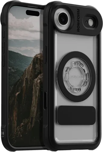 Miniatura 13 de Rokform Funda Rígida Compatible con iPhone 17 Pro, Cubierta Magnética (Negro)