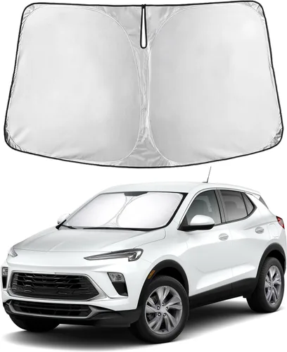 Miniatura 217 de Econour Parasol para parabrisas compatible con Honda Civic 2016-2021, protector de parasol plegable para ventana, bloquea los rayos UV y mantiene tu