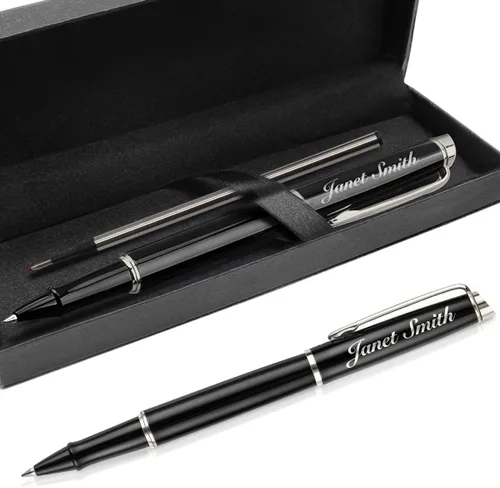 Miniatura 8 de Bolígrafos personalizados grabados, bolígrafo personalizado para hombres y mujeres, regalo personalizado para graduación, aniversario