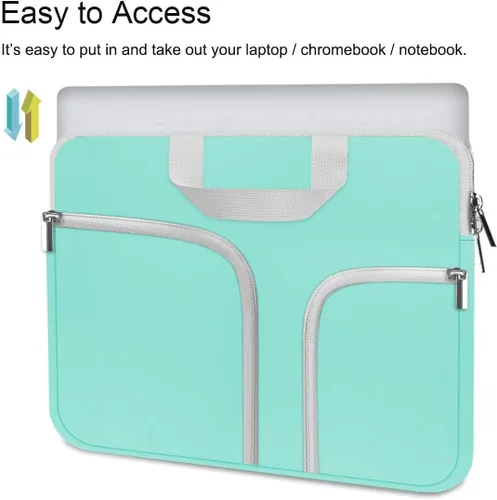 Miniatura 6 de HESTECH Funda para Chromebook de 11.6 pulgadas, funda protectora para portátil de 12 pulgadas, para Acer R11/Spin 311/HP Stream/Samsung/Surface Hot