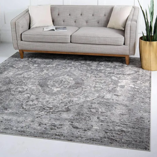 Miniatura 16 de Unique Loom Portland Collection Astoria - Alfombra cuadrada de 5 pies y 3 pulgadas, color beige y gris Beige/Gris
