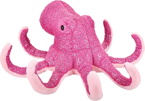 Wild Republic Pulpo, Foilkins, animal de peluche, 12 pulgadas, regalo para niños, juguete de peluche, relleno es botellas de agua recicladas