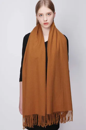 Miniatura 22 de RIIQIICHY Bufanda 100% de lana, chales y envolturas de pashmina para mujer, cachemira cálida para invierno, bufandas suaves más gruesas