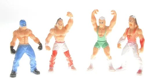 Miniatura 3 de Smack, anillo de escenario de lucha libre con 12 figuras mejoradas de 6 x 6 pulgadas