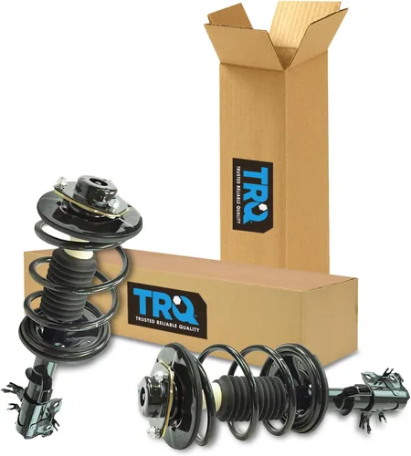 Miniatura 255 de TRQ Conjunto de Amortiguador y Resorte Delantero Cargado con Resorte Helicoidal Pre-ensamblado Compatible con Jeep Cherokee Limited AWD 14-22 Sin