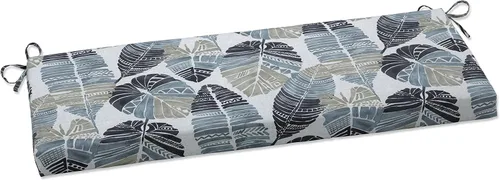 Miniatura 15 de Pillow Perfect Tropic - Cojín floral para sofá de interior/exterior con lazos, resistente a la intemperie y a la decoloración, 18 x 45 pulgadas