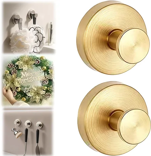 Miniatura 14 de Ganchos de ventosa para coronas en vidrio, ganchos de ventosa para ducha interior, ganchos de corona para puertas delanteras, ganchos de metal