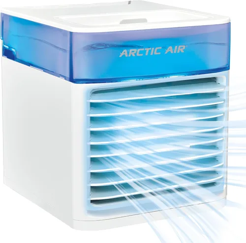 Arctic Air Pure Chill - Enfriador de aire evaporativo de lujo, potente, silencioso, ligero y portátil con tecnología Hydro-Chill para dormitorio,