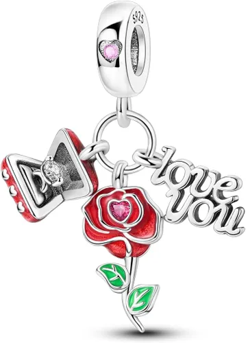 Miniatura 55 de Hapour Dijes de plata de ley 925 para pulseras, collar, joyería europea, colgante de cuentas para mujeres y madres