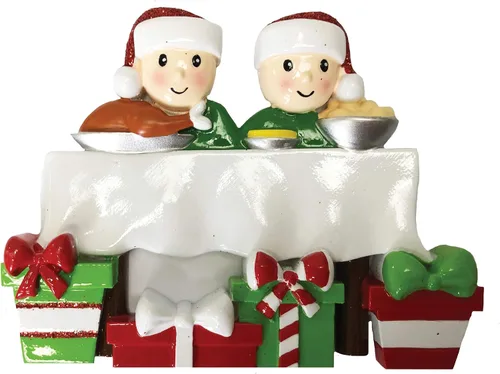 Miniatura 2 de Adornos personalizados para parejas 2024 – Primera Navidad en nuestro primer hogar, regalos para parejas, adorno de Navidad para parejas, caja