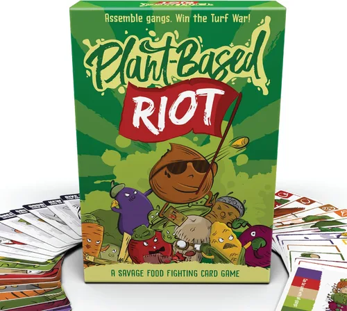 Bubblegum Stuff - Riot basado en plantas | Juego de cartas salvajemente estratégico para coleccionar conjuntos | Divertido juego familiar | 98