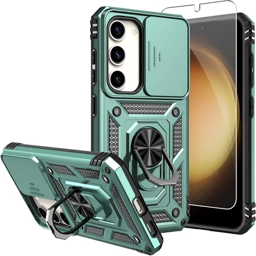 Miniatura 13 de Funda para Galaxy S23 de 6.1 pulgadas, con protectores de pantalla y funda para cámara, [grado militar] de 16 pies. Funda a prueba de caídas