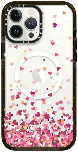 Miniatura 300 de Funda Impact de CASETiFY para iPhone 13 Pro Max con Magsafe - Estuche Claro Cuento de Invierno - Claro Negro Estuche transparente Winter Tale