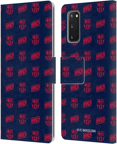 Miniatura 224 de Head Case Designs Funda de piel con licencia oficial del FC Barcelona Barca Crest Graphics para Samsung Galaxy A06 4G