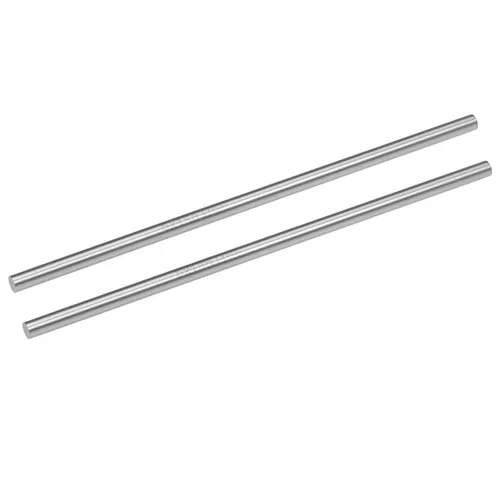 Miniatura 8 de uxcell Varilla de acero redonda, barra de torno HSS de 0.512 in, herramienta de 5.906 in de largo, para engranajes de eje, taladradora, taladradora