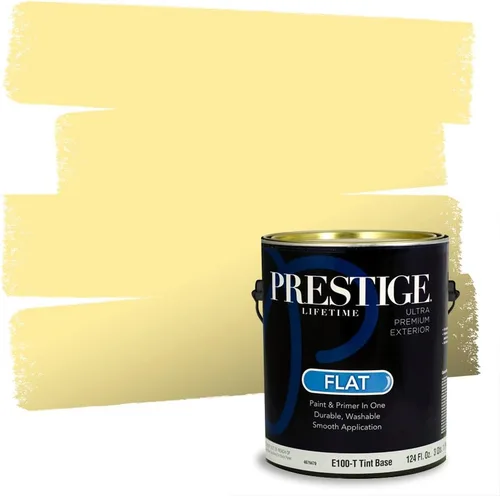 Miniatura 18 de PRESTIGE Pinturas Pintura Exterior e Imprimación En Uno, 1 Galón, Satinado, Pareja Comparable de Benjamin Moore* Amarillo* 320BM-PCM