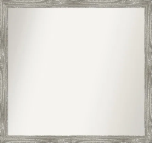 Miniatura 157 de Amanti Art Espejo personalizado, espejo de baño gris plomo a rayas, espejo de pared o espejo de tocador de baño sobre el fregadero