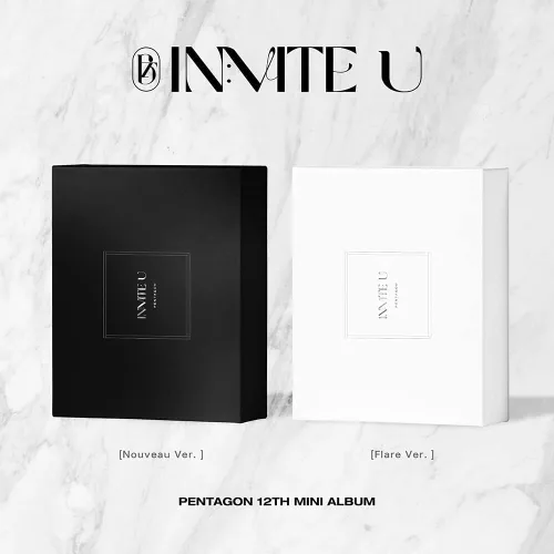 Pentagon - Invite U [Nouveau Ver.] (12º mini álbum)+Beneficios limitados de preventa+CulturaRegalo coreano (pegatinas decorativas, tarjetas