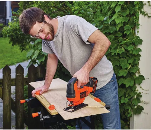 Miniatura 3 de Sierra caladora Black & Decker, 20 voltios, BDCJS20B