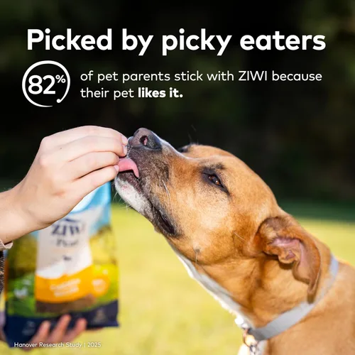 Miniatura 9 de ZIWI Peak - Alimento para perros secado al aire, cordero, totalmente natural, alto en proteínas, sin granos, ingredientes limitados