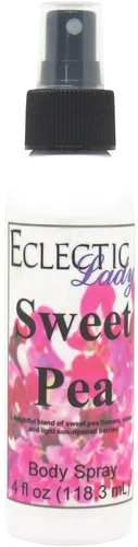 Miniatura 8 de Eclectic Lady Spray corporal Sweet Pea, doble fuerza, 2 onzas, espray corporal para mujeres con fragancia limpia, ligera y suave, colonia con aroma