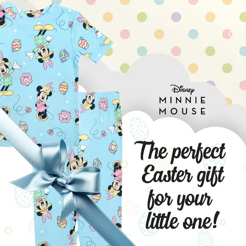 Miniatura 6 de Disney Kids' Mickey Minnie Mouse 2-Piece Snug-fit Cotton Pajama Set