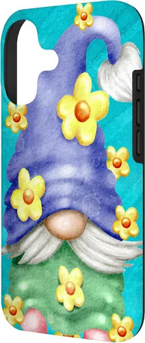 Miniatura 2 de Floral Spring Gnome for Garden Mom and Summer Cute Flower Case for iPhone 17