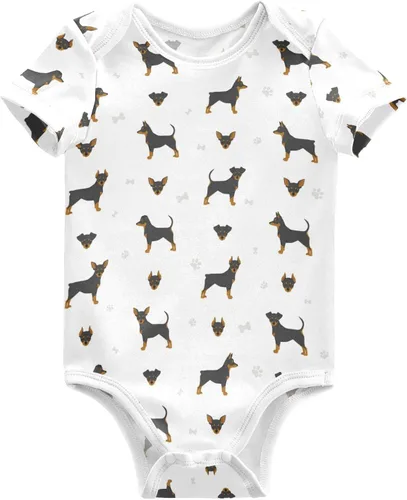 Miniatura 26 de vvfelixl Trajes de bebé lindos conjuntos de cachorros de manga corta de algodón ropa de bebé para niños niñas 0-24 meses