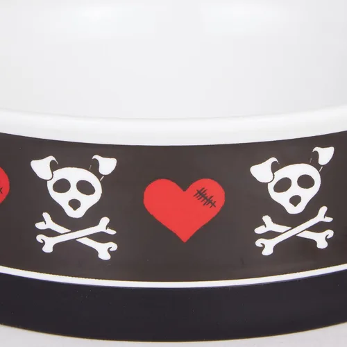 Miniatura 3 de Bone Dry Cuencos de cerámica para alimentos y agua para mascotas antideslizantes para una alimentación segura, menos desordenada, aptos