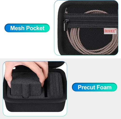 Miniatura 3 de BOVKE Funda de transporte compatible con Yoto Mini edición 2024 reproductor de audio y música para niños, bolsa de almacenamiento para altavoces