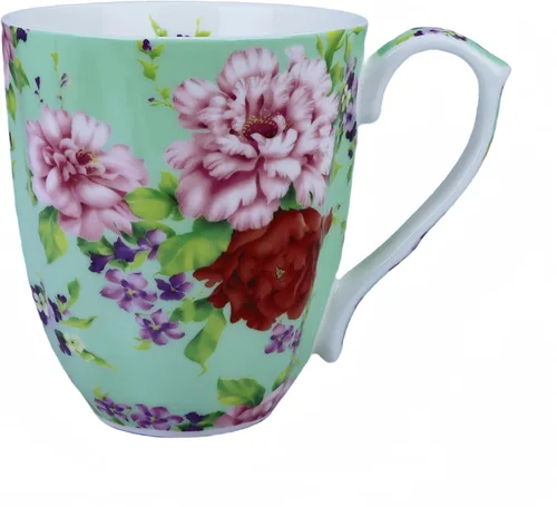 Miniatura 9 de Tazas de Café Lindas de 14oz para Mujeres Tazas Lindas Porcelana de Hueso Taza de Café Floral Tazas de Té para Mamá Mujeres Regalos de Cumpleaños