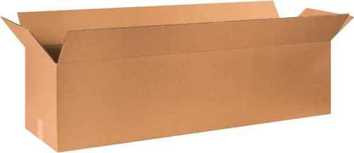 PARTNERS BRAND Cajas de cartón corrugado largas de 48 x 12 x 12 pulgadas, largas, 48 pulgadas de largo x 12 pulgadas de ancho x 12 pulgadas de alto,