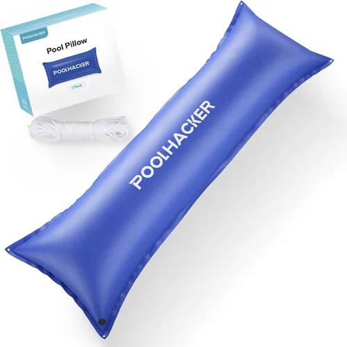 Miniatura 12 de POOLHACKER Almohadas de piscina mejoradas para piscinas sobre el suelo, ecualizador de hielo para invierno, 0.020 in, cubierta de piscina ultra