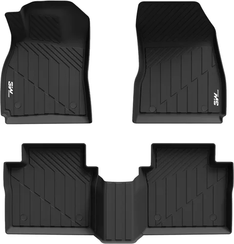 Miniatura 16 de 3W Alfombrillas de piso y forro de carga compatibles con Mazda CX-50 2023 2024 2025 (no para híbrido), forros TPE para todo clima, juego completo