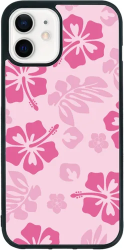 Miniatura 19 de FANXI Funda de teléfono de hibisco azul compatible con iPhone 11 de 6.1 pulgadas, funda protectora a prueba de golpes de TPU con bonita flor azul