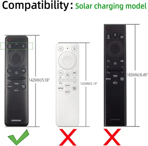 Miniatura 2 de Funda de silicona para Samsung BN59-01455a BN59-01432J Samsung Solar Cell Remote Control Cover 2023 8K Neo QLED HDR Smart TV Funda de silicona