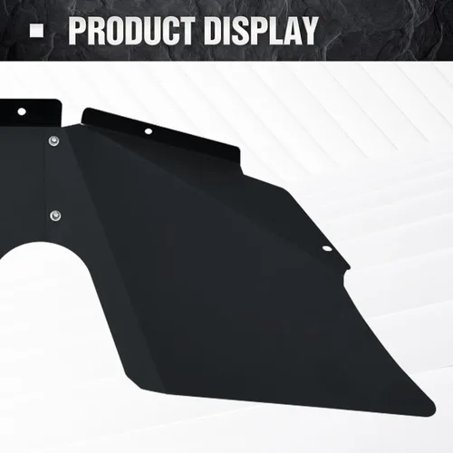 Miniatura 8 de YZONA Forros de guardabarros internos delanteros compatibles con Jeep Wrangler JK y JKU Unlimited Sport Sahara Rubicon 2007-2018, estilo de pernos
