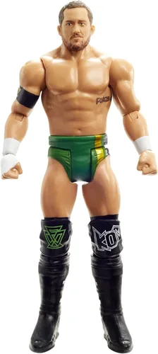 WWE Kyle O'Reilly - Figura de acción de la serie 124, figura de acción posable de 6 pulgadas, coleccionable para edades de 6 años en adelante