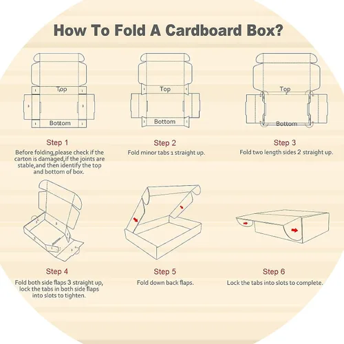 Miniatura 8 de MEBRUDY - Cajas para envío de 9 x 6 x 2 pulgadas, paquete de 25 unidades, caja pequeña de cartón corrugado para envío de literatura por correo Marrón