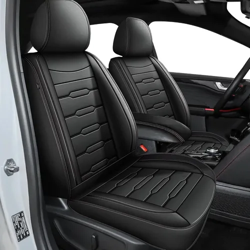 Miniatura 14 de AOMSAZTO Fundas de asiento de automóvil de ajuste personalizado para Cadillac ATS 2013-2018, fundas de cojín de vehículo, protectores de asiento