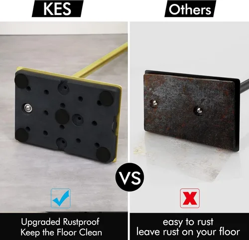 Miniatura 3 de KES Portarrollos de papel higiénico dorado de 26.2 pulgadas, soporte de papel higiénico para baño, SUS304 de acero inoxidable dorado cepillado