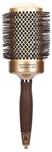 Miniatura 15 de Olivia Garden NanoThermic - Cepillo térmico redondo de cerámica + iones para el cabello, no eléctrico, cepillo profesional para cabello normal a