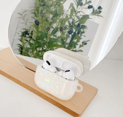 Miniatura 5 de Bonita funda para Airpods Pro/Pro 2 Gen para niñas y mujeres con bolígrafo limpiador, patrón de carcasa Airpods iPod Pro de 2ª/1ª generación, funda