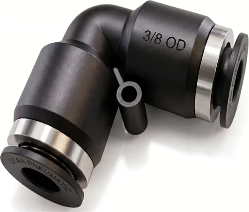 Miniatura 16 de Utah Pneumatic 1/2 Conexiones de empuje para conectar, codo de aire, línea de aire, unión de línea de aire, accesorios de conexión rápida, codo