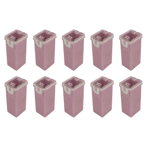 Miniatura 6 de Fusible alto estándar de 25 amperios J-Case de 1.063 in para camionetas, automóviles y SUV (25A, paquete de 5)