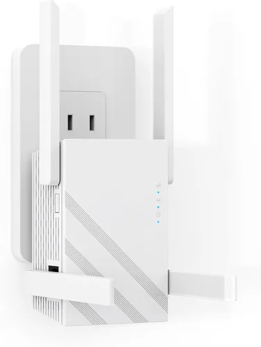 Amplificador de señal WiFi de 1.2 Gbps 2025, hasta 12880 pies cuadrados, banda dual 5 GHz/2.4 GHz, extensores WiFi amplificador de señal para el