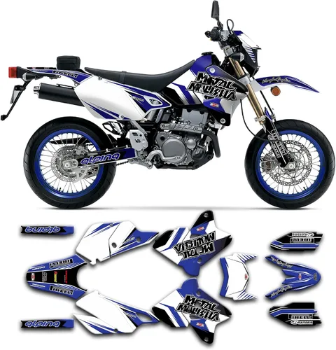 Miniatura 43 de Kit de calcomanías personalizadas para Suzuki DRZ400 E / DRZ400 Enduro / DRZ400E / DR-Z400E / DRZ400 EN 1999-2024, SZDRSE9919003-KO