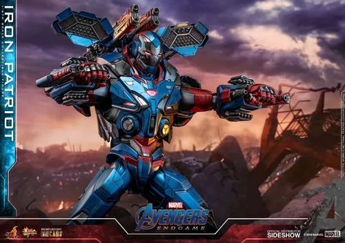 Miniatura 6 de Obra maestra de la película DIECAST Avengers: End Game, figura a escala 1/6, Iron Patriot