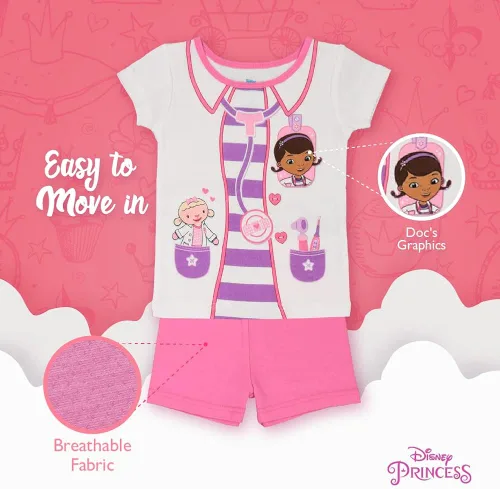 Miniatura 5 de Disney Conjunto de pijama de 2 piezas para niñas Princesa Sirenita