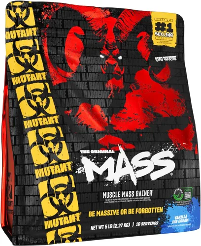 Miniatura 11 de Mutant Mass Extreme Gainer - Proteína de suero en polvo - Construye el tamaño muscular y la fuerza - Calorías limpias de alta densidad